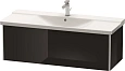 Тумба под раковину Duravit XSquare XS408304040 подвесная 121 см черный глянцевый Тумба под раковину Duravit XSquare XS408304040 подвесная 121 см черный глянцевый