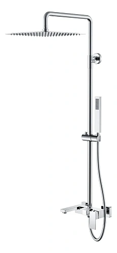 Душевая система Boheme Qubic Chrome 478-CR Душевая система Boheme Qubic Chrome 478-CR