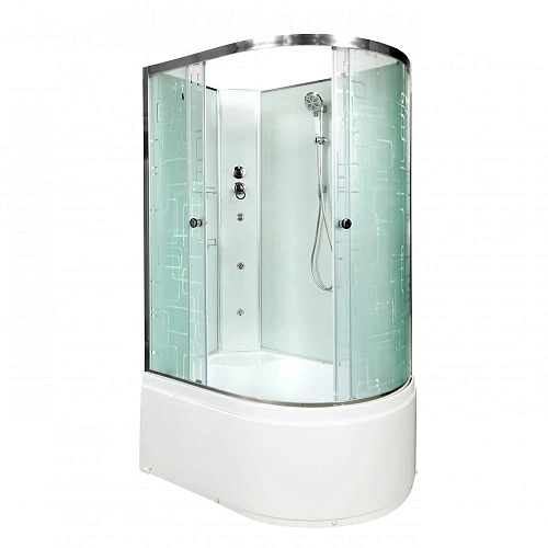 Душевая кабина Dto EM4512LN (EM4512LNGM) 120x80 см с гидромассажем Душевая кабина Dto EM4512LN (EM4512LNGM) 120x80 см с гидромассажем