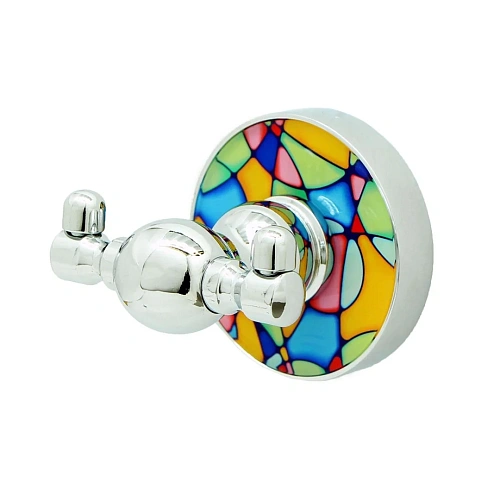 Крючок WasserKRAFT Diemel K-2223D двойной хром Крючок WasserKRAFT Diemel K-2223D двойной хром