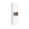 Картинка анонса товара «шкаф-пенал vitra root classic 40 см 68524 с корзиной для белья, матовый белый, правый»