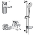 Комплект смесителей Ideal Standard Ceraflex BD001AA Комплект смесителей Ideal Standard Ceraflex BD001AA