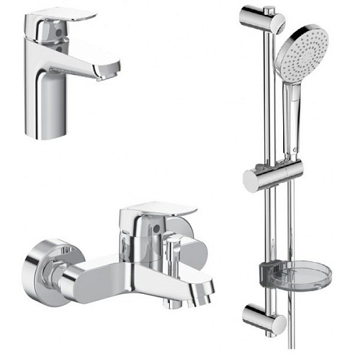 Комплект смесителей Ideal Standard Ceraflex BD001AA Комплект смесителей Ideal Standard Ceraflex BD001AA