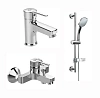 Комплект смесителей Ideal Standard Set IDEALSTYLE B1431AA с душевым гарнитуром