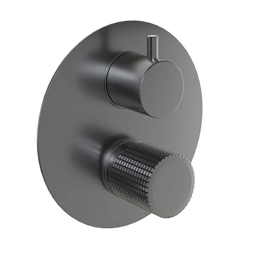 Смеситель для ванны Paini Cox Grip 7GPZ6911 встраиваемый, черный матовый Смеситель для ванны Paini Cox Grip 7GPZ6911 встраиваемый, черный матовый