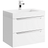 Тумба под раковину Aqwella Cube 70 CUB0107W подвесная белая Тумба под раковину Aqwella Cube 70 CUB0107W подвесная белая