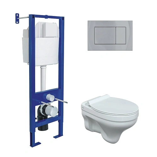 Комплект инсталляции BERGES ATOM 410 с клавишей смыва Atom хром глянец, унитазом подвесной Albit S с сиденьем Top Slim SO, микролифт, быстросъем 043315 Комплект инсталляции BERGES ATOM 410 с клавишей смыва Atom хром глянец, унитазом подвесной Albit S с сиденьем Top Slim SO, микролифт, быстросъем 043315