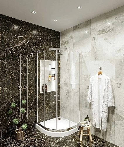 Душевой уголок Agger A01-080TCR с поддоном 78х78х200 стекло прозрачное Душевой уголок Agger A01-080TCR с поддоном 78х78х200 стекло прозрачное