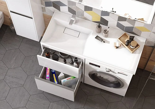 Раковина Aquaton Лондри 1200 1A72843KLH01L левая Раковина Aquaton Лондри 1200 1A72843KLH01L левая