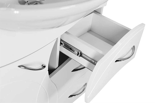 Тумба с раковиной Style Line Амелия 75 (3 ящ.) Байкал 75 ЛС-00002281 Тумба с раковиной Style Line Амелия 75 (3 ящ.) Байкал 75 ЛС-00002281