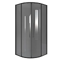 Душевой уголок Niagara Nova NG-2826-34BLACK (90x90x195) полукруг, раздвижная, черный матовый, стекло тониров Душевой уголок Niagara Nova NG-2826-34BLACK (90x90x195) полукруг, раздвижная, черный матовый, стекло тониров