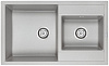 Картинка анонса товара «кухонная мойка paulmark tandem pm238250-gr серый 820х500 мм»