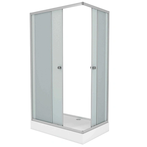 Душевой уголок Niagara Eco NG-118-14Q (1100х800х1950) низкий поддон (13см) стекло матовое 1181422Q Душевой уголок Niagara Eco NG-118-14Q (1100х800х1950) низкий поддон (13см) стекло матовое 1181422Q