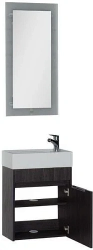 Комплект мебели Aquanet Лидс 50 эвкалипт мистери 00183170 Комплект мебели Aquanet Лидс 50 эвкалипт мистери 00183170