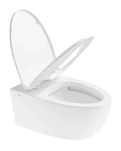 Унитаз подвесной ARROW AHB2162H без сиденья, безободковый, белый Унитаз подвесной ARROW AHB2162H без сиденья, безободковый, белый