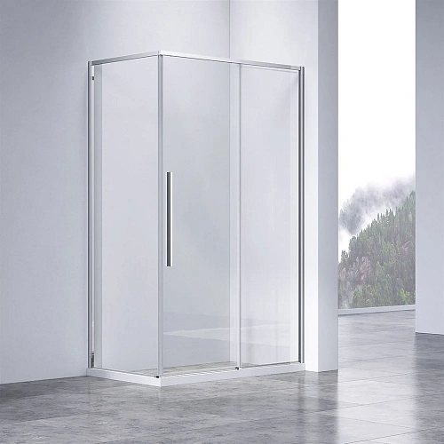 Душевой уголок Slim-N VSR-4SN9014CL, 1400x900, хром, стекло прозрачное Душевой уголок Slim-N VSR-4SN9014CL, 1400x900, хром, стекло прозрачное