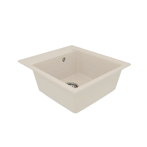 Кухонная мойка Lemark HANKA 450 врезная из кварцгранита, шампань 9910012 Кухонная мойка Lemark HANKA 450 врезная из кварцгранита, шампань 9910012