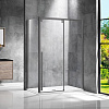 Картинка анонса товара «душевой уголок vincea lugano vsr-1l1013clgm-1 1300x1000, вороненая сталь, стекло прозрачное»