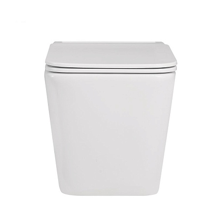 Унитаз подвесной ABBER Rechteck AC1202P белый с импульсным смывом с крышкой микролифт Унитаз подвесной ABBER Rechteck AC1202P белый с импульсным смывом с крышкой микролифт