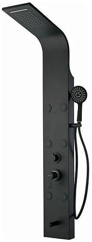 Душевая панель Aquanet Galaxy Black AP40-05 Душевая панель Aquanet Galaxy Black AP40-05