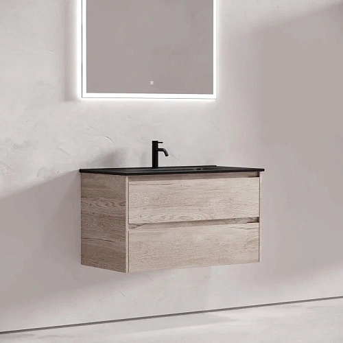 Тумба под раковину Sancos Libra LB90EG 890х450х500 дуб галифакс натуральный, подвесная Тумба под раковину Sancos Libra LB90EG 890х450х500 дуб галифакс натуральный, подвесная