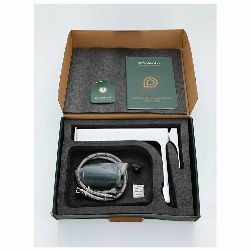 Смеситель для раковины Splenka S55.15 высокий, монолитный, хром Смеситель для раковины Splenka S55.15 высокий, монолитный, хром