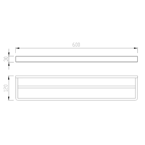 Полотенцедержатель двойной ABBER Westen AA1756NG никель Полотенцедержатель двойной ABBER Westen AA1756NG никель