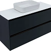 Тумба под раковину Allen Brau Activity 120 1.34007.AM антрацит матовый/черный брашированный Тумба под раковину Allen Brau Activity 120 1.34007.AM антрацит матовый/черный брашированный