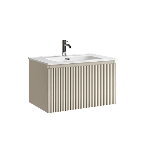 Тумба под раковину SANCOS Snob SNR1.070CE R 1.0 690х445х406 Beige Soft подвесная Тумба под раковину SANCOS Snob SNR1.070CE R 1.0 690х445х406 Beige Soft подвесная