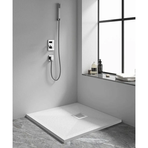 Душевой поддон RGW STONE TRAY-W 900x900 квадрат 14152099-01-11 Душевой поддон RGW STONE TRAY-W 900x900 квадрат 14152099-01-11