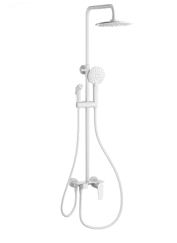 Душевая система Wonzon & Woghand белый матовый (WW-A30874-MW) Душевая система Wonzon & Woghand белый матовый (WW-A30874-MW)