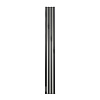 Картинка анонса товара «полотенцесушитель электрический point пиано pn19722bc 150x1200 диммер слева, черный/хром»