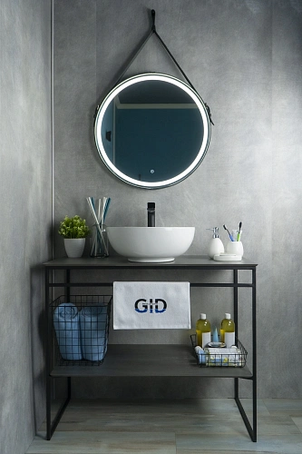 Раковина Gid N9003a 51103 накладная белая 43x43x17.5 Раковина Gid N9003a 51103 накладная белая 43x43x17.5