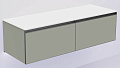 Тумба под раковину Armadi Art QUATRO 790-M2-140(70+70)-L-A-LED 140 см (70+70) LUNA профиль ANTHRACITE Тумба под раковину Armadi Art QUATRO 790-M2-140(70+70)-L-A-LED 140 см (70+70) LUNA профиль ANTHRACITE