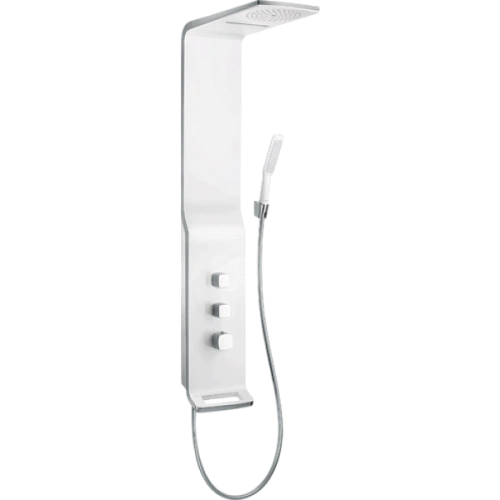 Душевая панель hansgrohe Raindance Lift 180 2jet с термостатом, белый/хром 27008400 Душевая панель hansgrohe Raindance Lift 180 2jet с термостатом, белый/хром 27008400
