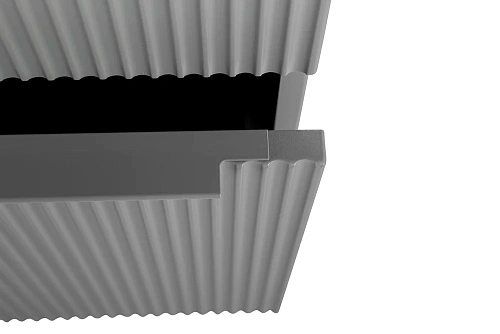 Шкаф-пенал CEZARES PREMIUM 55509 Plisse Grigio nuvola 350x380 подвесной Шкаф-пенал CEZARES PREMIUM 55509 Plisse Grigio nuvola 350x380 подвесной