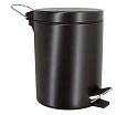 Корзина для мусора WasserKRAFT K-633BLACK 3L черный Корзина для мусора WasserKRAFT K-633BLACK 3L черный