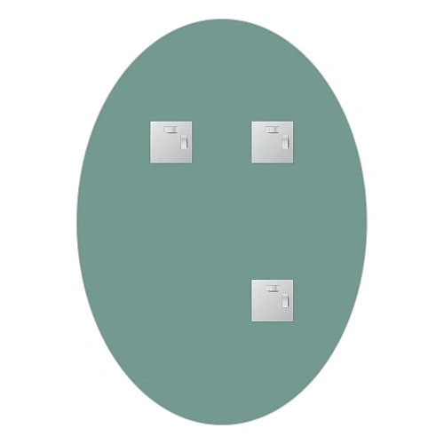 Зеркало Evoform Primary BY 0030 50х70 см со шлифованной кромкой Зеркало Evoform Primary BY 0030 50х70 см со шлифованной кромкой