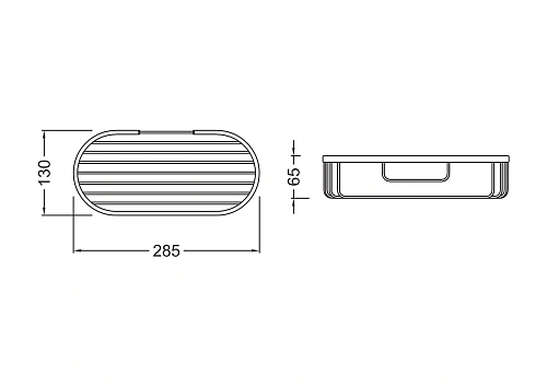 Полка Aquatek AQ4916CR хром Полка Aquatek AQ4916CR хром