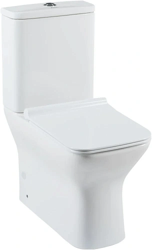 Чаша напольного унитаза Aquanet Rimless Cube-C CL-12248B с сиденьем Чаша напольного унитаза Aquanet Rimless Cube-C CL-12248B с сиденьем