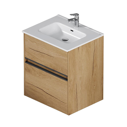 Тумба под раковину AM.PM Sense M7BFUX0602OF универсальная, 60 см, светлое дерево Тумба под раковину AM.PM Sense M7BFUX0602OF универсальная, 60 см, светлое дерево