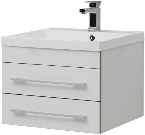 Тумба под раковину Aquanet Верона 58 New белый матовый 00272423 Тумба под раковину Aquanet Верона 58 New белый матовый 00272423