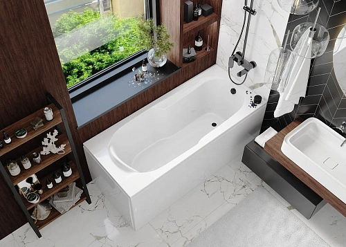 Акриловая ванна VAGNERPLAST NYMFA 160x70 VPBA167NYM2E-04 Акриловая ванна VAGNERPLAST NYMFA 160x70 VPBA167NYM2E-04