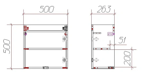 Тумба под раковину ART&MAX FAMILY Family-500-1D-SO-PS подвесная с одной распашной дверцей, Pino Sibe Тумба под раковину ART&MAX FAMILY Family-500-1D-SO-PS подвесная с одной распашной дверцей, Pino Sibe