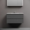 Тумба под раковину Sancos Folk FL90GS 890х445х500 Grey soft, подвесная Тумба под раковину Sancos Folk FL90GS 890х445х500 Grey soft, подвесная