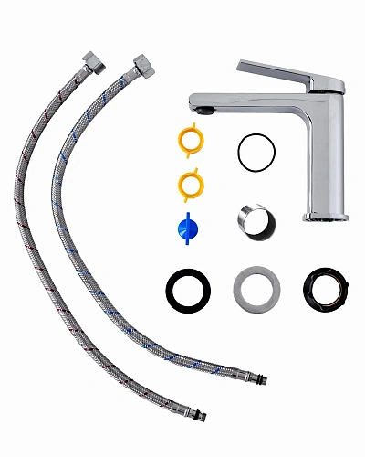 Смеситель для раковины Orange GAUSS M30-021cr хром Смеситель для раковины Orange GAUSS M30-021cr хром