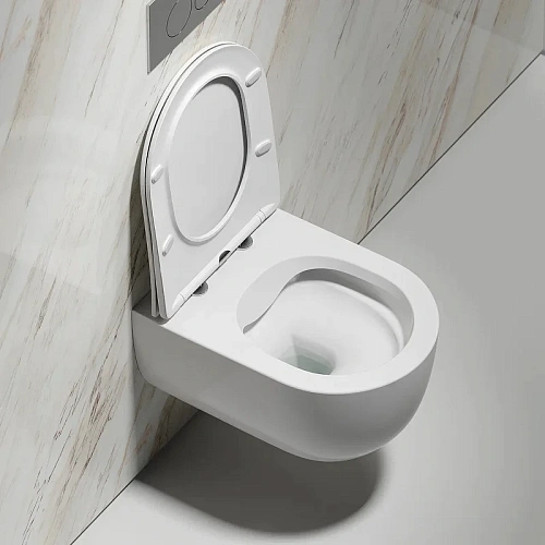 Унитаз подвесной Ceramica Nova MODENA CN6063 белый Унитаз подвесной Ceramica Nova MODENA CN6063 белый