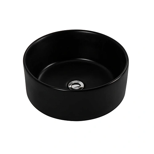 Раковина Aquatek AQ5118-MB 400x400x165, матовый черный, накладная Раковина Aquatek AQ5118-MB 400x400x165, матовый черный, накладная