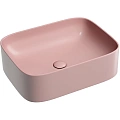 Раковина Ceramica Nova ELEMENT CN6052MP Розовый матовый накладная Раковина Ceramica Nova ELEMENT CN6052MP Розовый матовый накладная