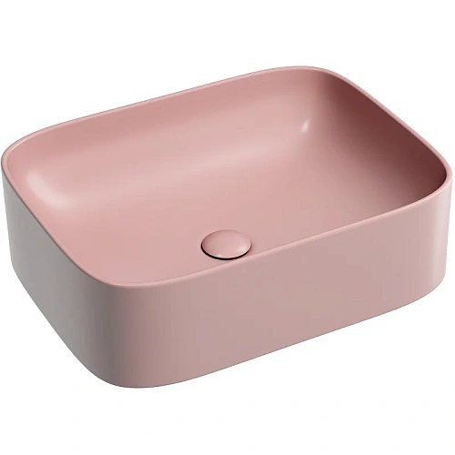 Раковина Ceramica Nova ELEMENT CN6052MP Розовый матовый накладная Раковина Ceramica Nova ELEMENT CN6052MP Розовый матовый накладная
